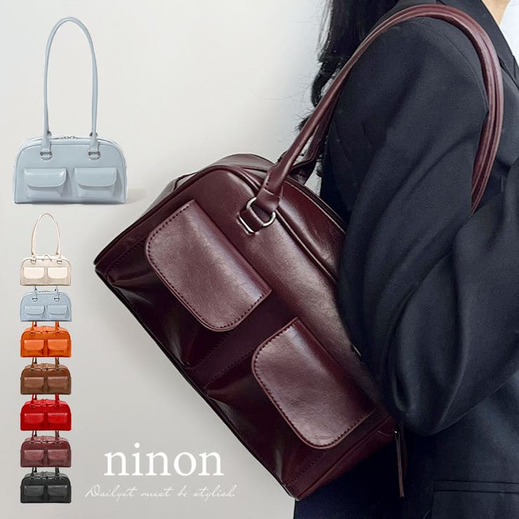 ボストンバック レディース ハンドバッグ[品番：NNNA0002688]｜ninon