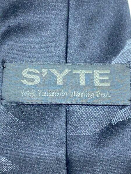 YOHJI YAMAMOTO(ヨウジヤマモト) / ネクタイ/シルク/BLK/花柄/メンズ