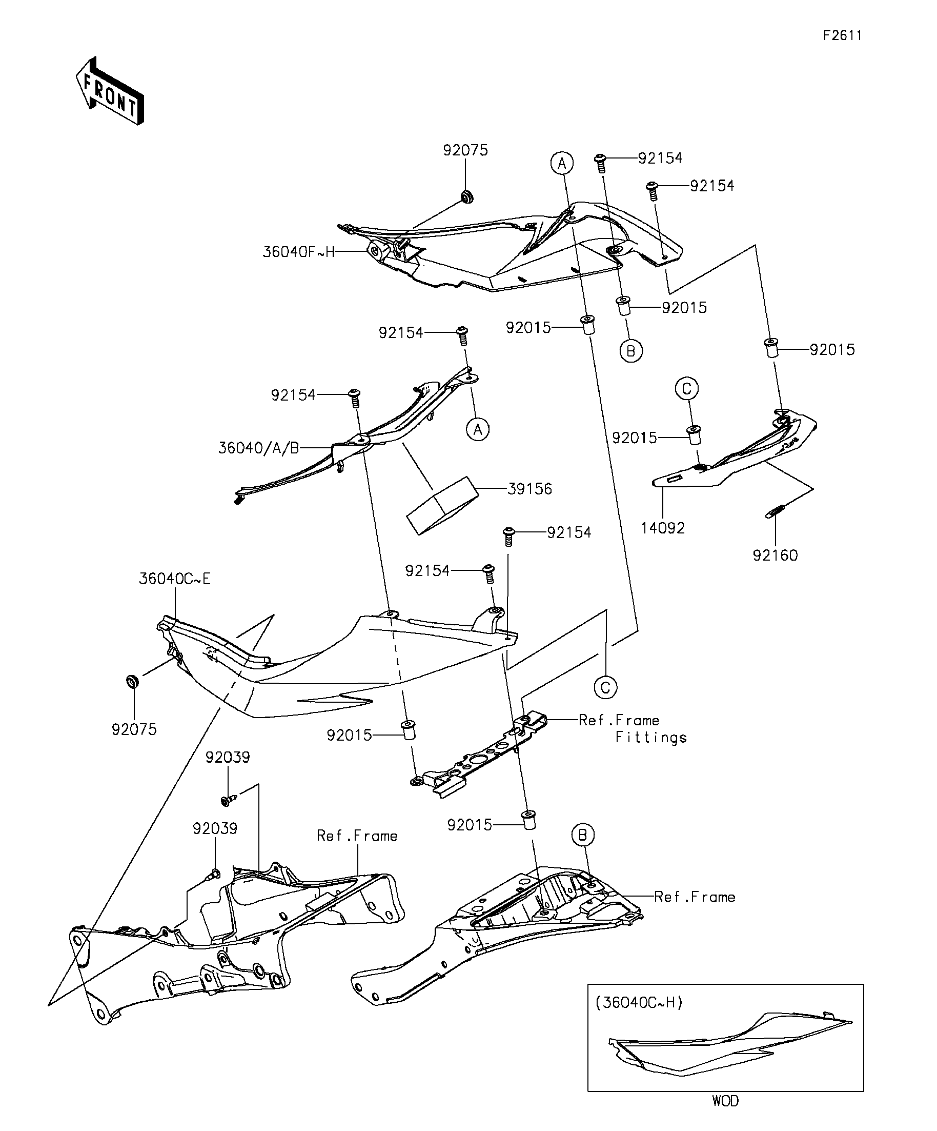 2015 Kawasaki Motorcycles Parts-Finder Diagrams | Classic Motor
