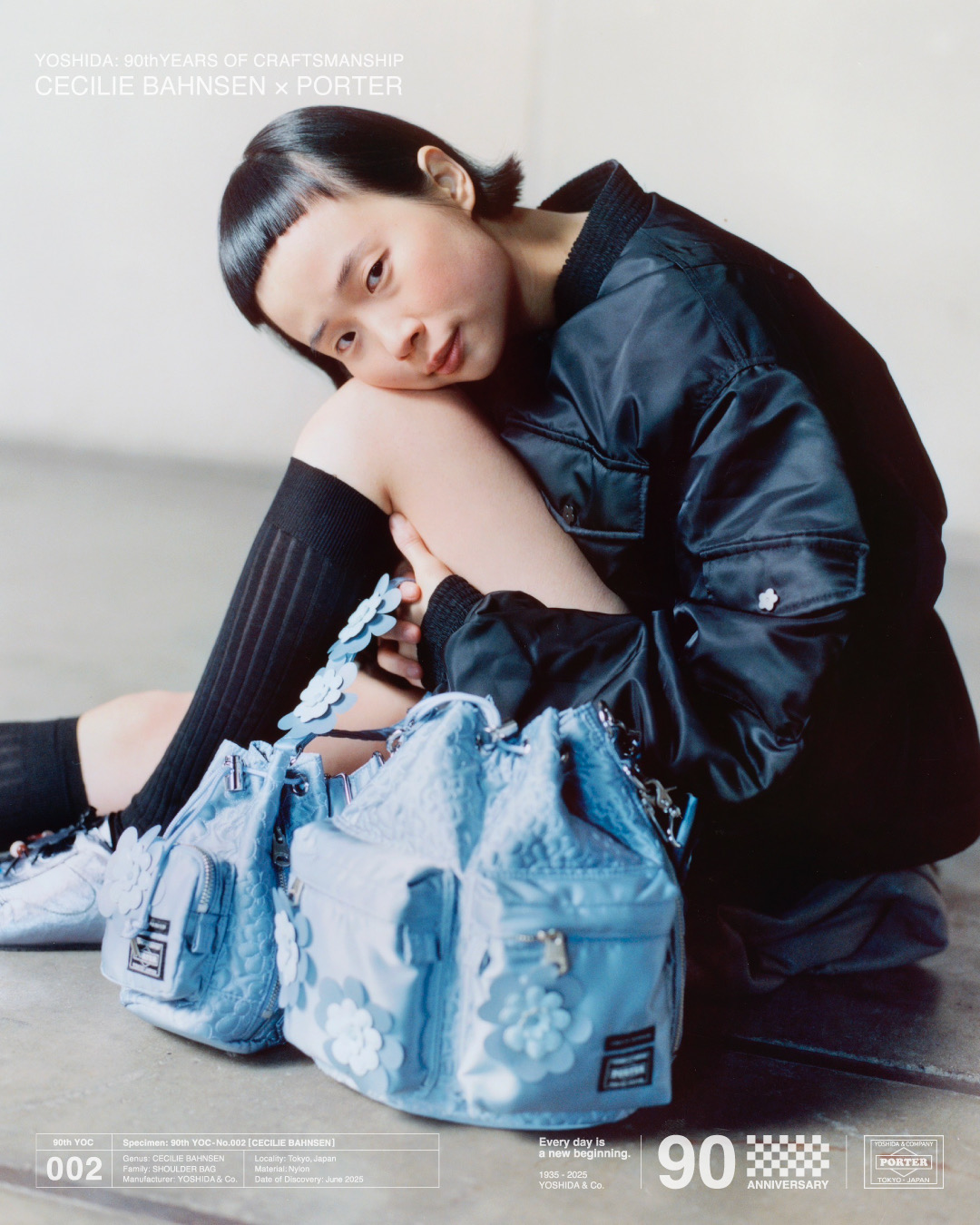吉田カバンの創業90周年を記念した限定アイテムの第二弾「CECILIE